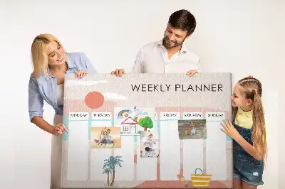 Cork Weekly Planner Memo Board