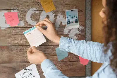 Printed Cork Welcome Board