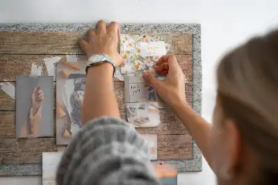 Printed Cork Board Welcome board
