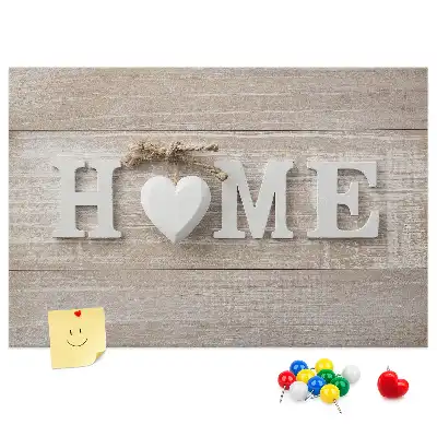 Printed Home Cork Board