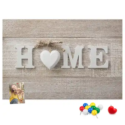 Printed Home Cork Board