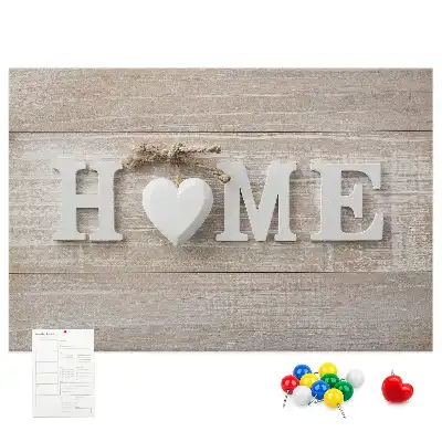 Printed Home Cork Board
