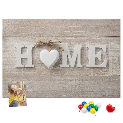 Printed Home Cork Board