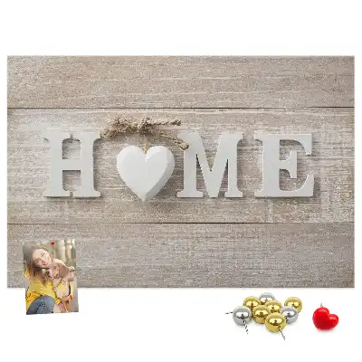 Printed Home Cork Board