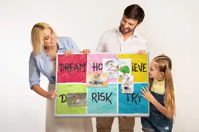 Cork memo board Motivational board