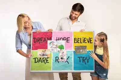 Cork memo board Motivational board