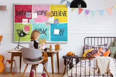 Cork memo board Motivational board