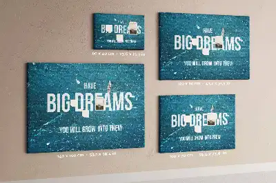 Motivational Printed Cork Board