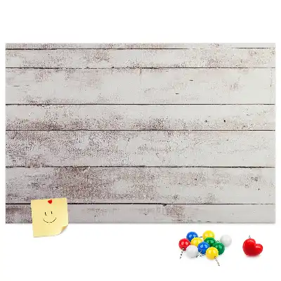 Cork memo board Wood board pattern