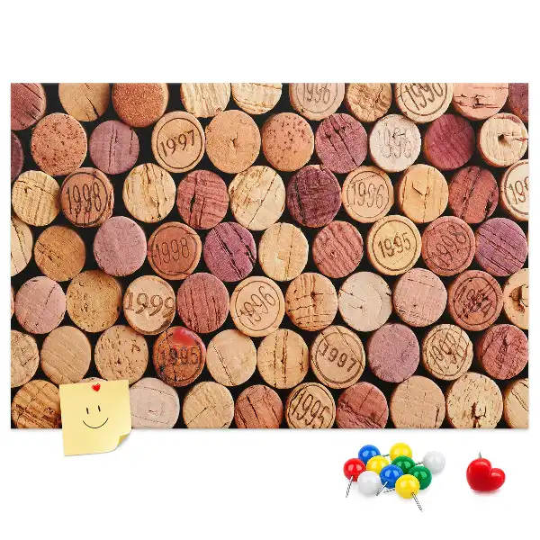 Printed Cork Board Wine corks