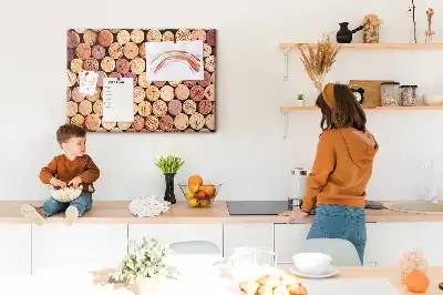 Printed Cork Board with Wine Cork Design