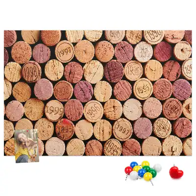 Printed Cork Board Wine corks