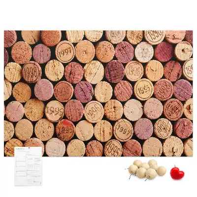 Printed Cork Board Wine corks