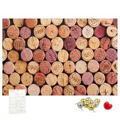 Printed Cork Board Wine corks