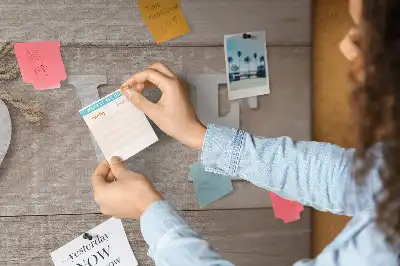 Love lettering cork memo board