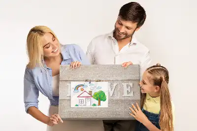 Love lettering cork memo board