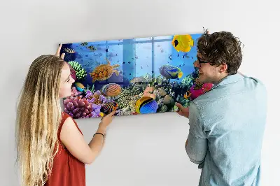 Underwater Life Magnetic Board