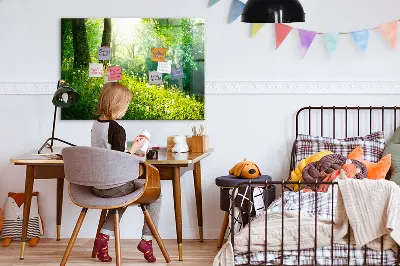 Spring nature magnet board