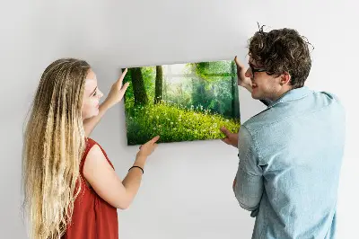 Spring nature magnet board