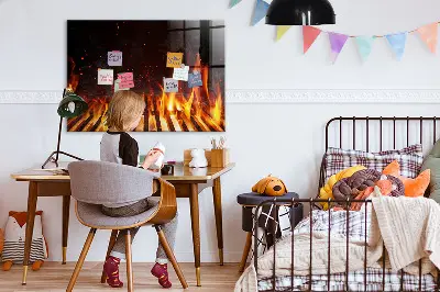 Magnetic grill board