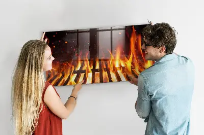 Magnetic grill board