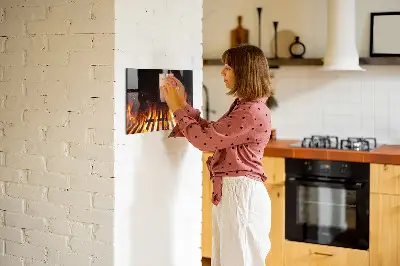 Magnetic grill board