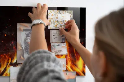 Magnetic grill board