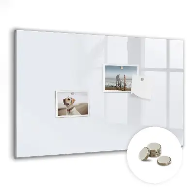Magnetic wall board Color: dark white