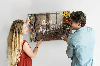 Bon Appetit Magnetic Wall Board