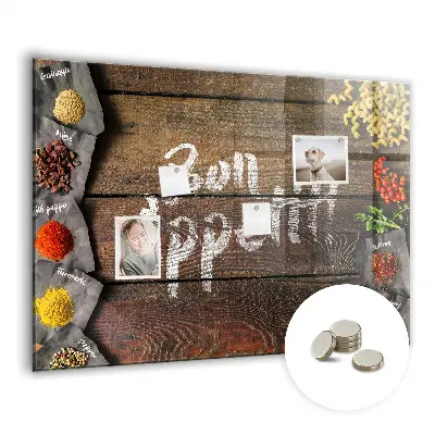 Bon Appetit Magnetic Wall Board