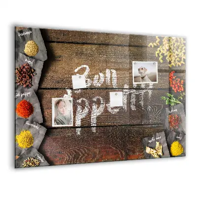 Bon Appetit Magnetic Wall Board