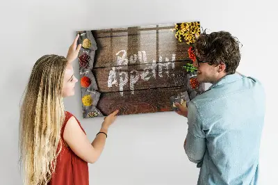 Bon Appetit Magnetic Wall Board