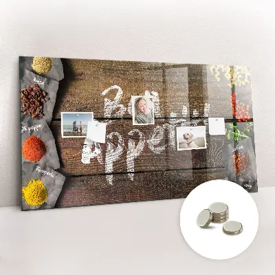 Bon Appetit Magnetic Wall Board