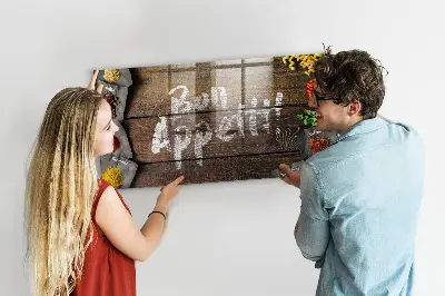 Bon Appetit Magnetic Wall Board