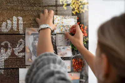 Magnetic wall board The inscription bon appetit