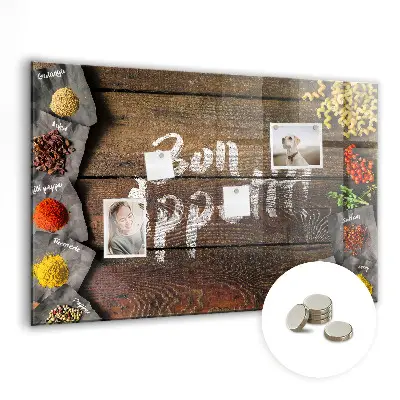 Bon Appetit Magnetic Wall Board