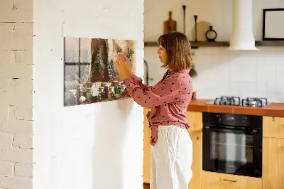 Magnetic spice board