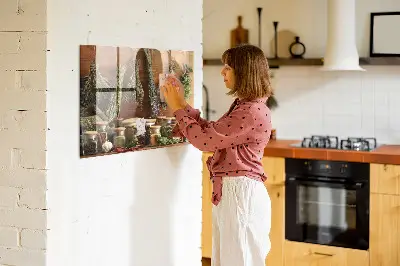 Magnetic spice board