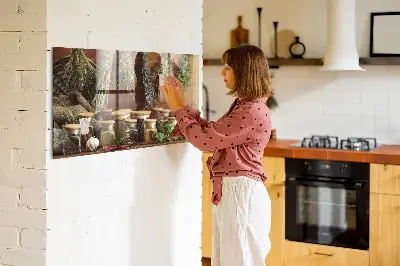 Magnetic spice board