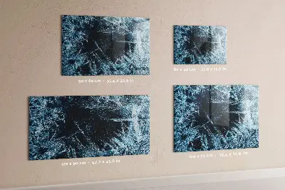 Frozen wall magnet board