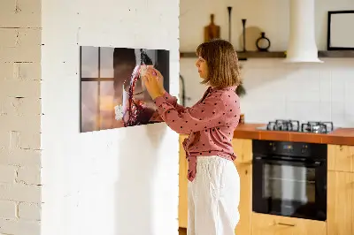 A Glass of Wine Magnetic Board
