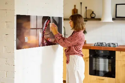 A Glass of Wine Magnetic Board
