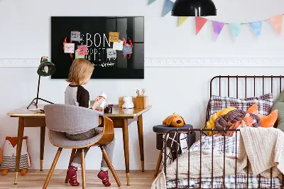 Magnetic wall board with Bon Appetit inscription