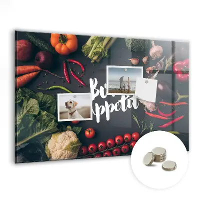 Bon Appetit Magnetic Wall Board