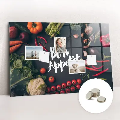 Bon Appetit Magnetic Wall Board