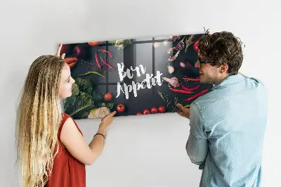 Bon Appetit Magnetic Wall Board