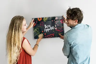 Bon Appetit Magnetic Wall Board