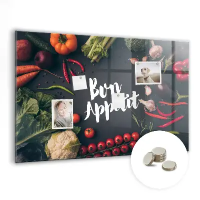 Bon Appetit Magnetic Wall Board