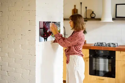 Wine Glasses Magnetic Memo Board
