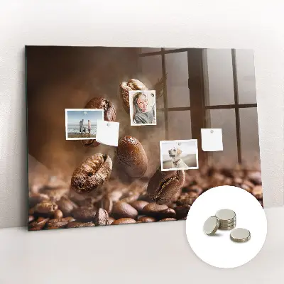 Magnet board Coffee beans